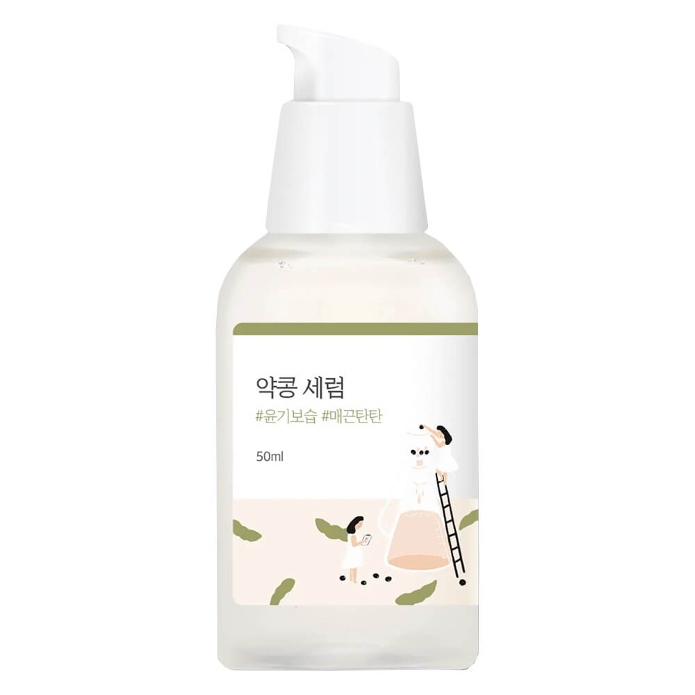 Питательная сыворотка с чёрной соей и комплексом витаминов B Round Lab Soybean Serum, 50 мл